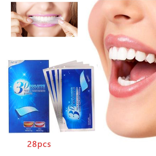 3D TEET WHITENING STRIPS