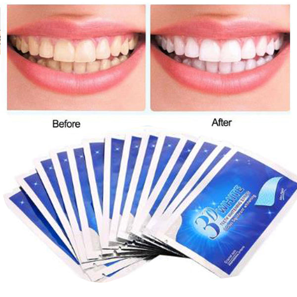 3D TEET WHITENING STRIPS